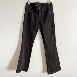 American Eagle Black Next Level Stretch Kickboot Jeans Size 2 Short